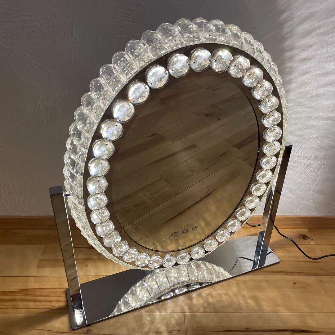 美品‼️女優ミラー ハリウッドミラー フランフラン