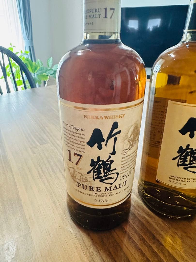 ニッカウイスキー 竹鶴17年 ピュアモルト700ml、竹鶴ピュアモルト700ml