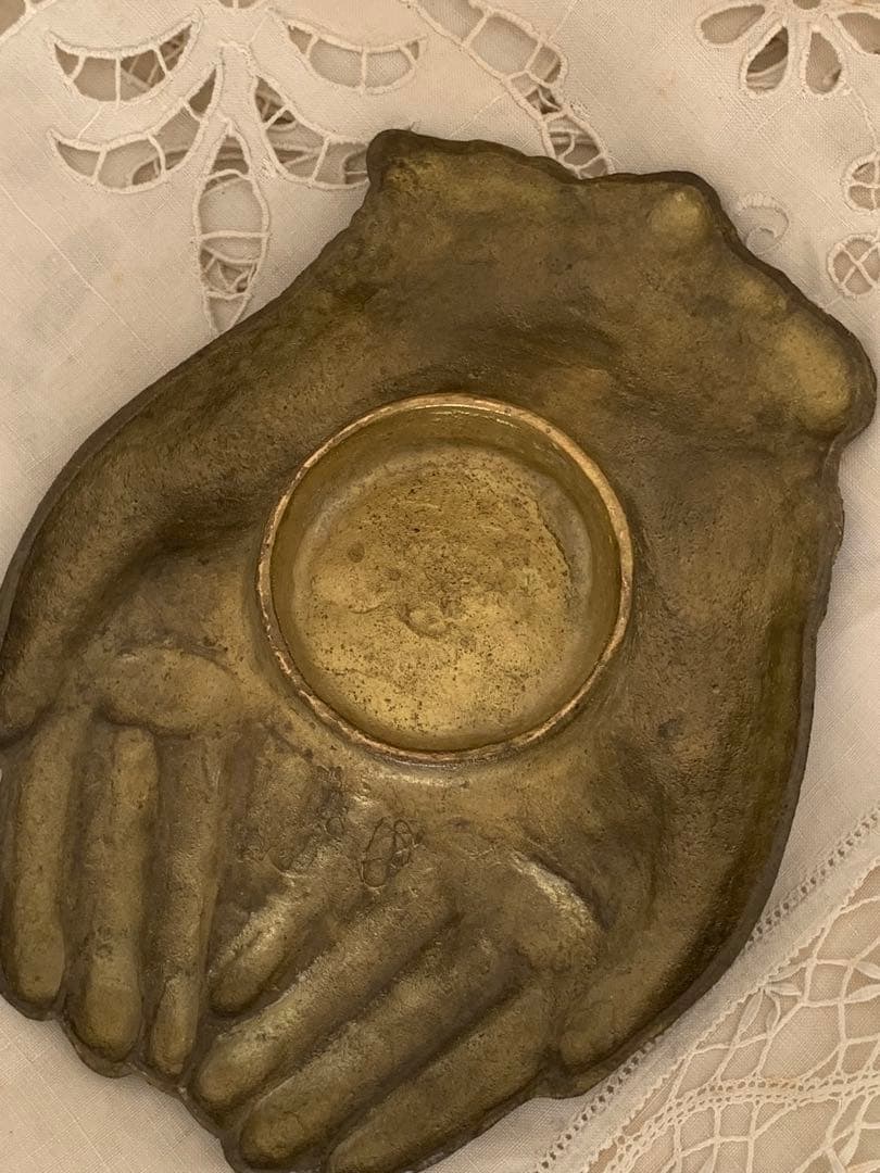 フランスアンティーク　ハンドトレイ　ブロカント