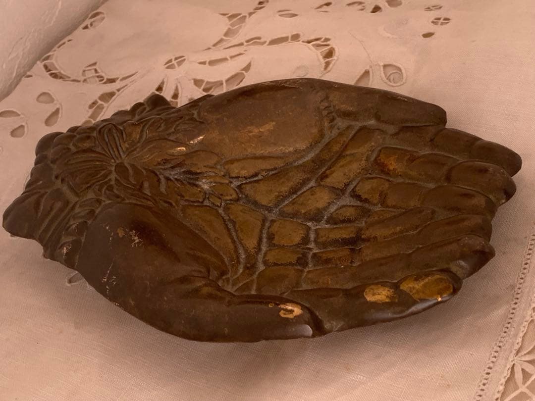 フランスアンティーク　ハンドトレイ　ブロカント