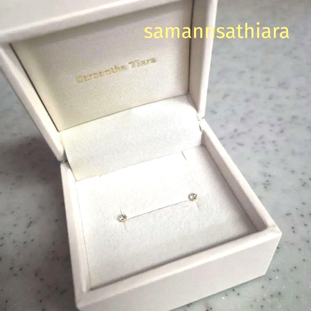 Samantha Tiara ピアス K18 YG