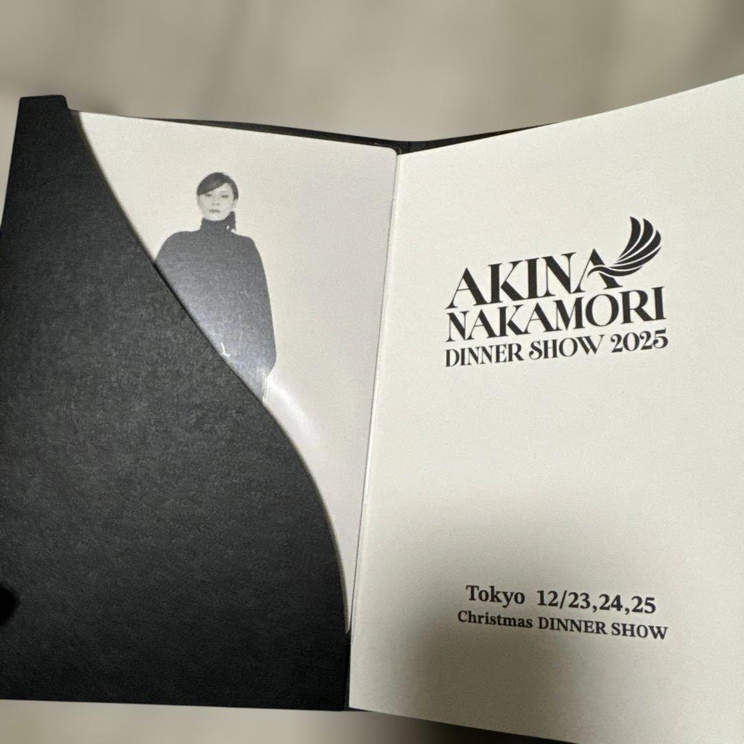 中森明菜2025ディナーショー　ポストカード、トートバッグ