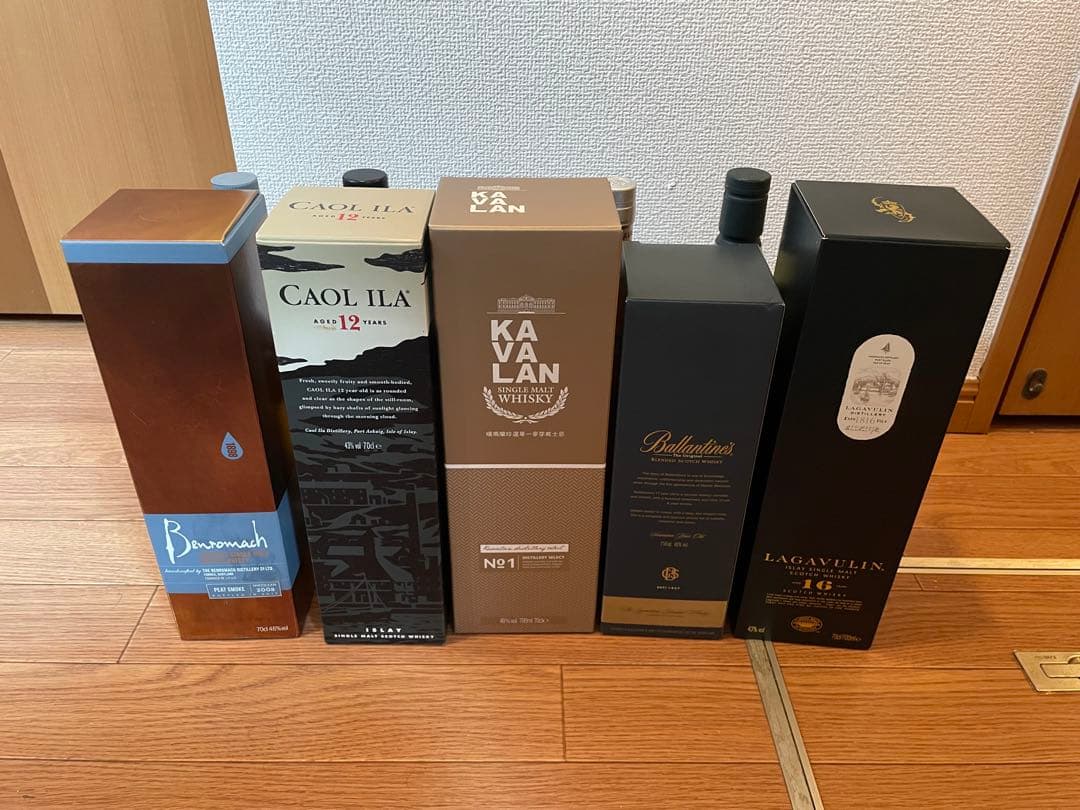 か*き様 ウイスキー5本セット