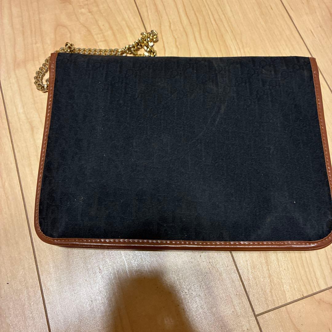 値下げ！Dior ディオール　ショルダーバッグ 黒 キャンバス