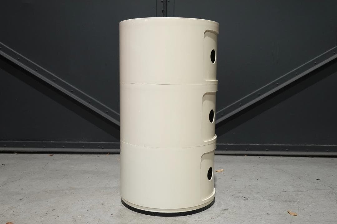 ◉Kartell◉　Componibili コンポニビリ　3段　キャビネット