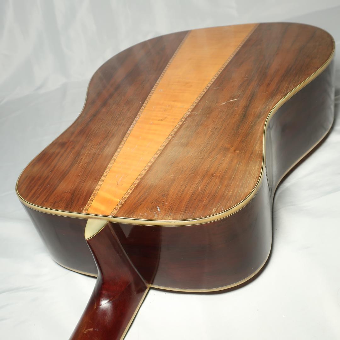 Morris W-40 ハードケース付 縦ロゴ 装飾インレイ 3ピースバック