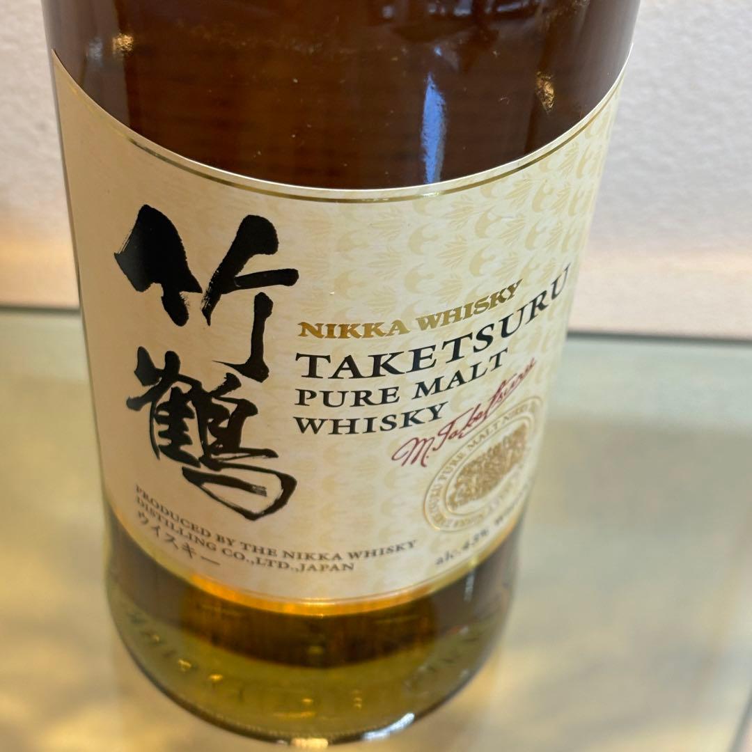 NA3333 未開栓! 竹鶴 TAKETSURU ピュアモルト ウイスキー