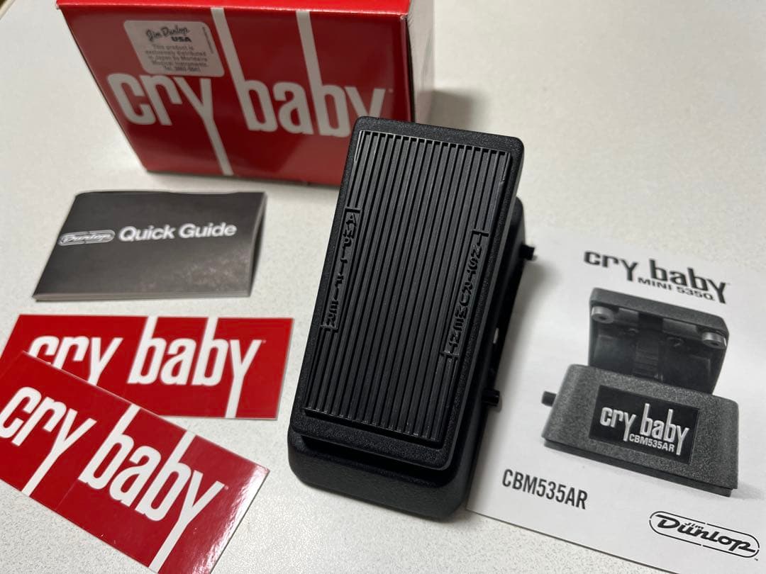 中古美品 Jim Dunlop Cry Baby CBM535AR ワウペダル