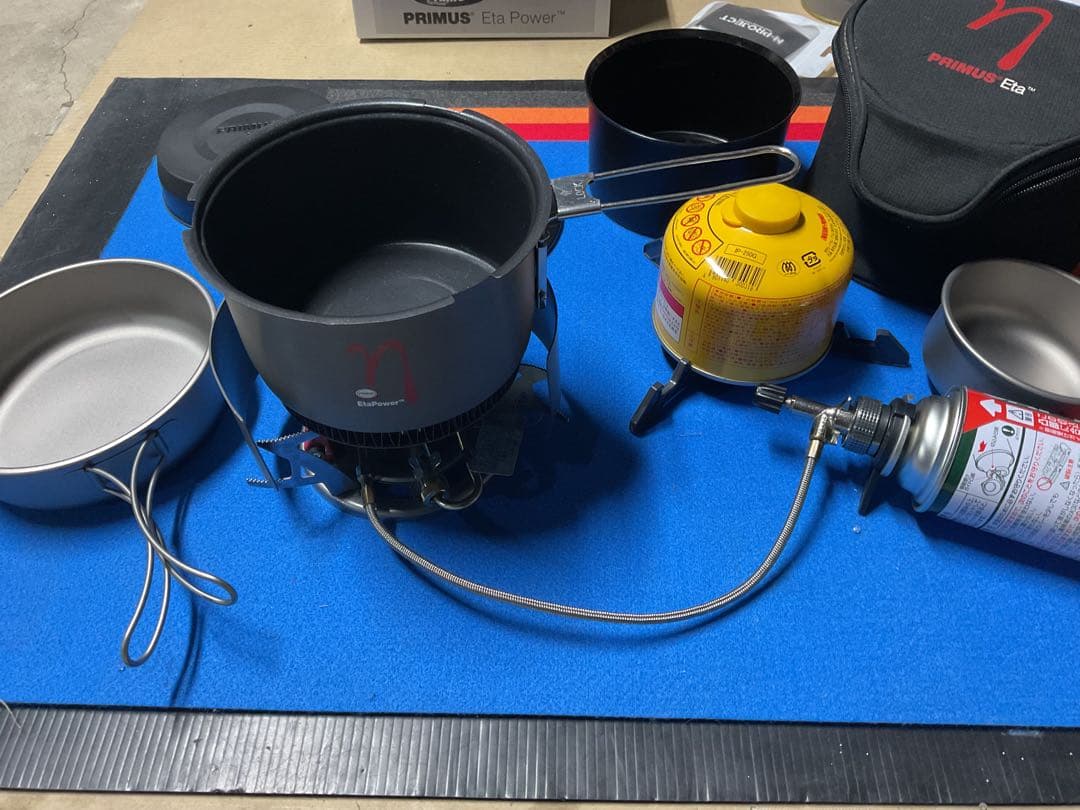PRIMUS Eta pack light 動作良好美品&新品チタンクッカー２点