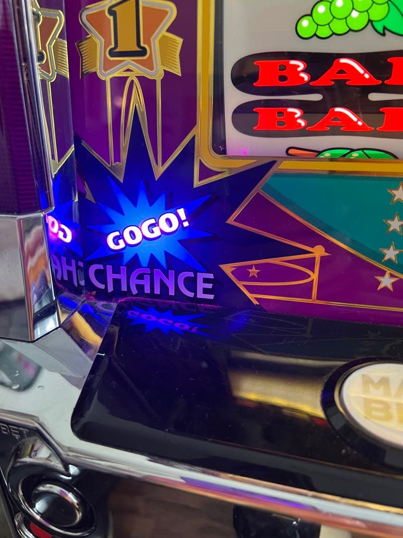 送料無料　IPSカウンター付　パチスロ実機 スーパーミラクルジャグラー