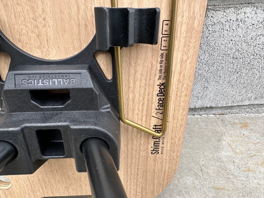 値下げ！Shim.Craft 2 Face Deck アウトドアテーブル