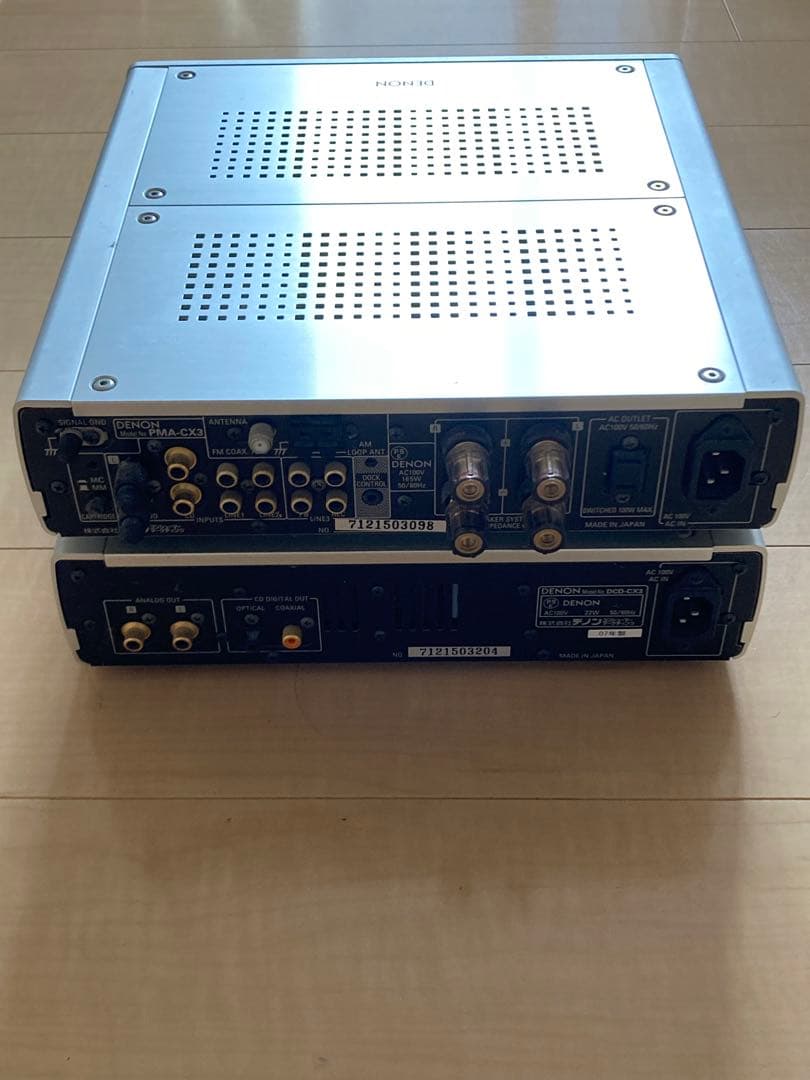 【ロイヤルドルトン様】DENON DCD-CX3+PMA-CX3