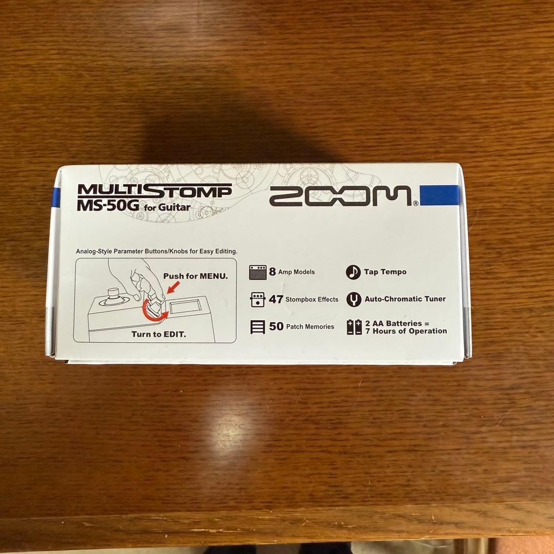 【未使用】ZOOM MS-50G マルチストンプ ギター用