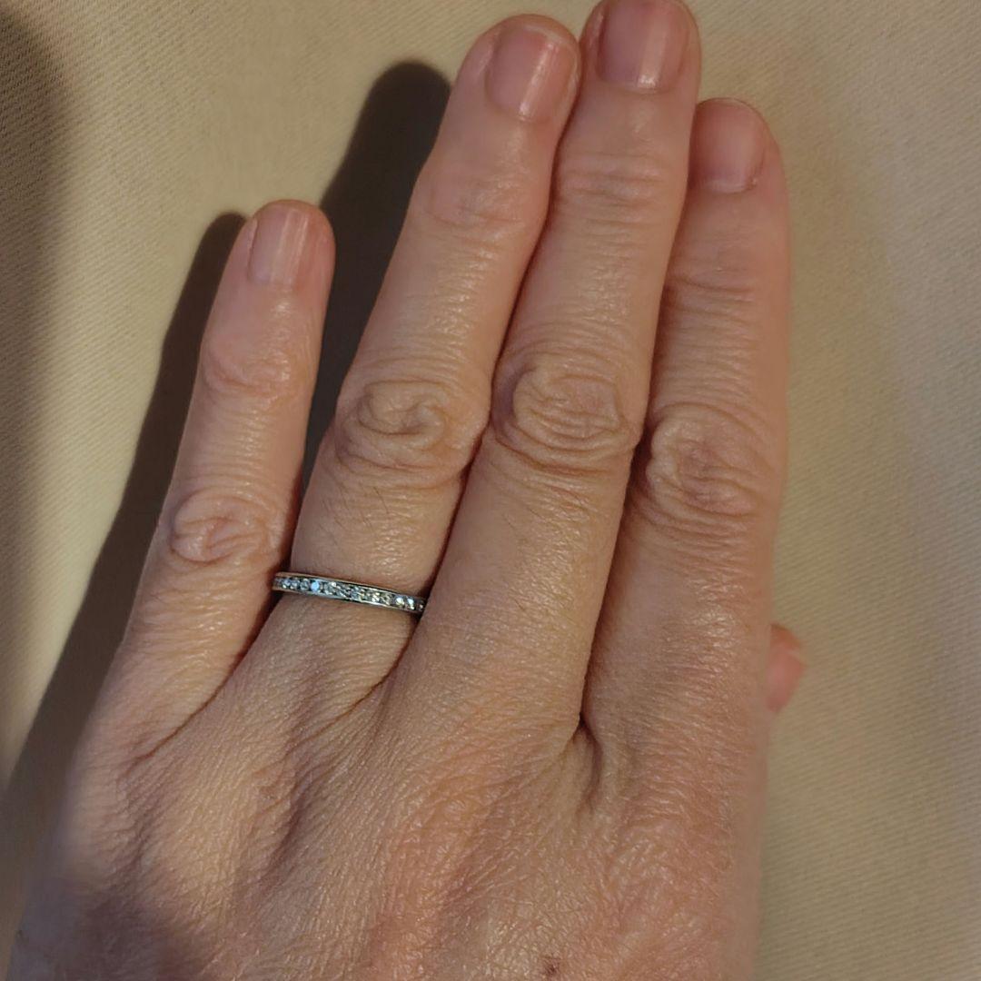 TIFFANYハーフエタニティ