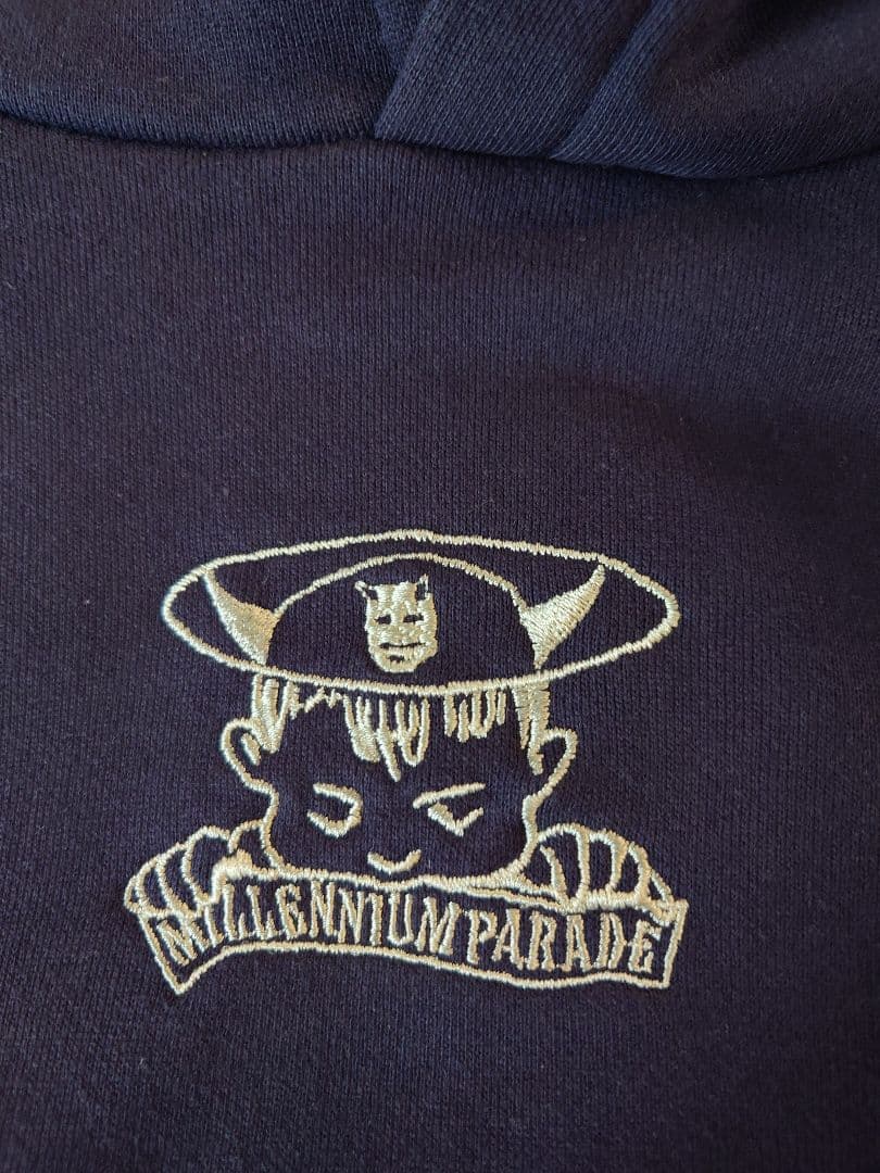 MILLENNIUM PARADE フーディー ネイビー　Mサイズ