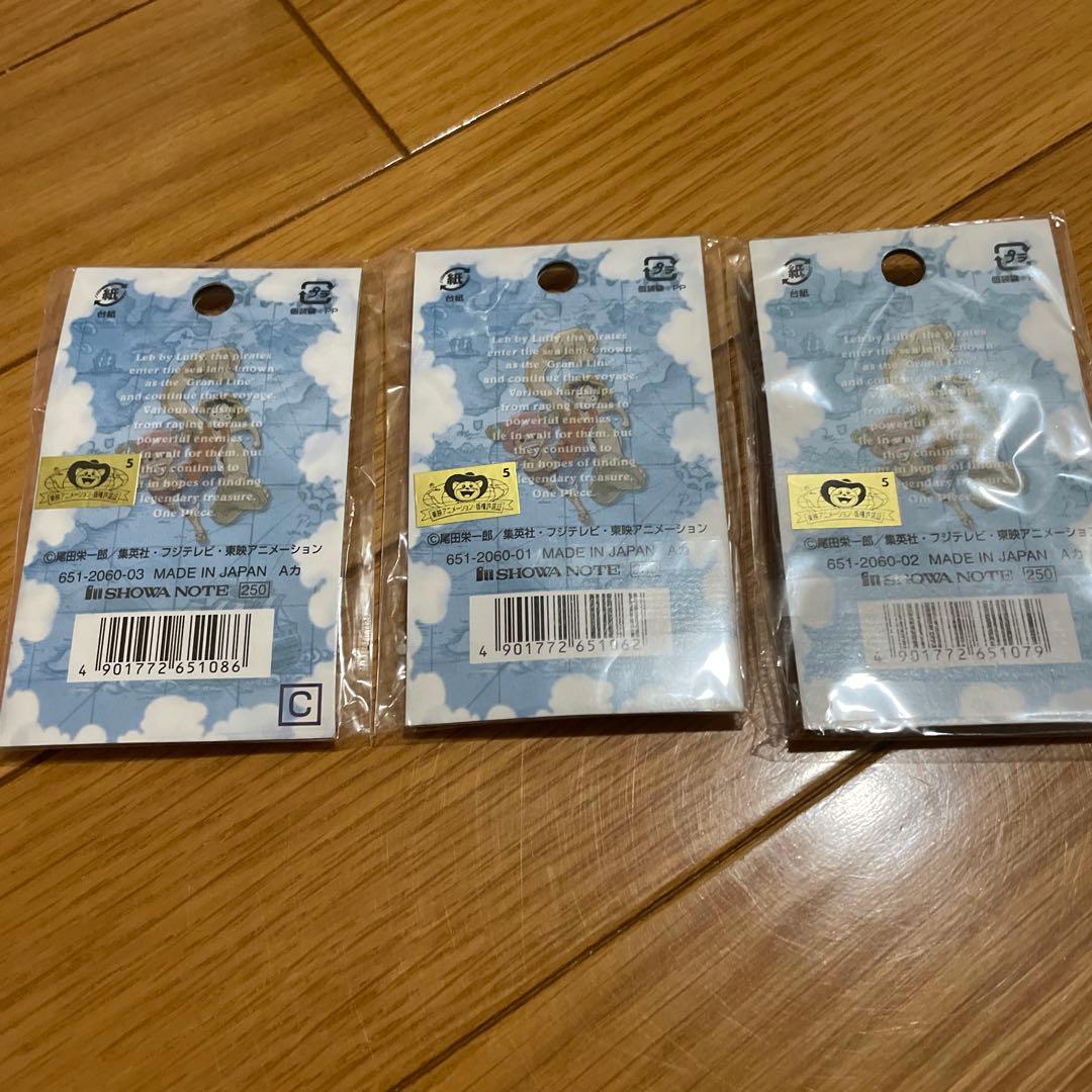 ワンピース　ONE PIECE 缶バッジ　ショウワノート　SHOWA NOTE