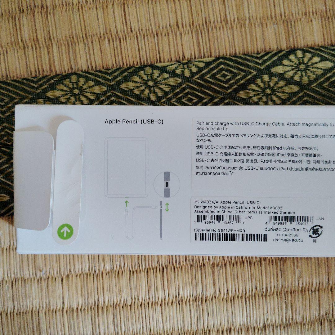 iPadアクセサリー Apple Pencil(USB-C)