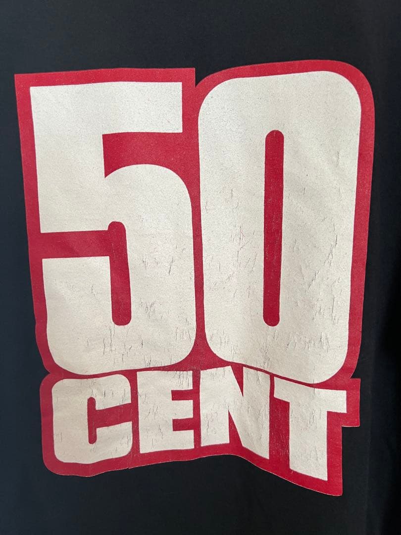 50cent vintage promo tシャツ gunit raptee