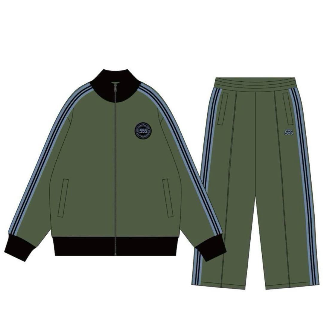 @haruyama_555 ジャージLサイズダークグリーン 緑黄色社会