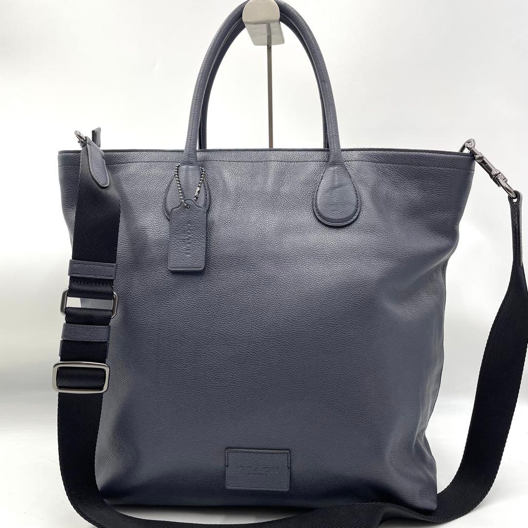 【希少・極美品】コーチ　トートバッグ　マーサー　リファインドペブルドレザー