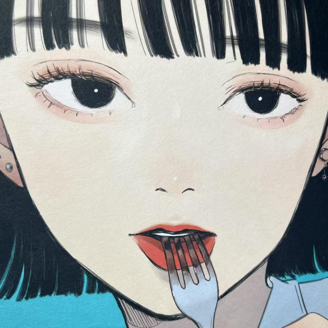 凪 イラスト「伝説の宝刀」ジークレー画 絵画 サイン入り