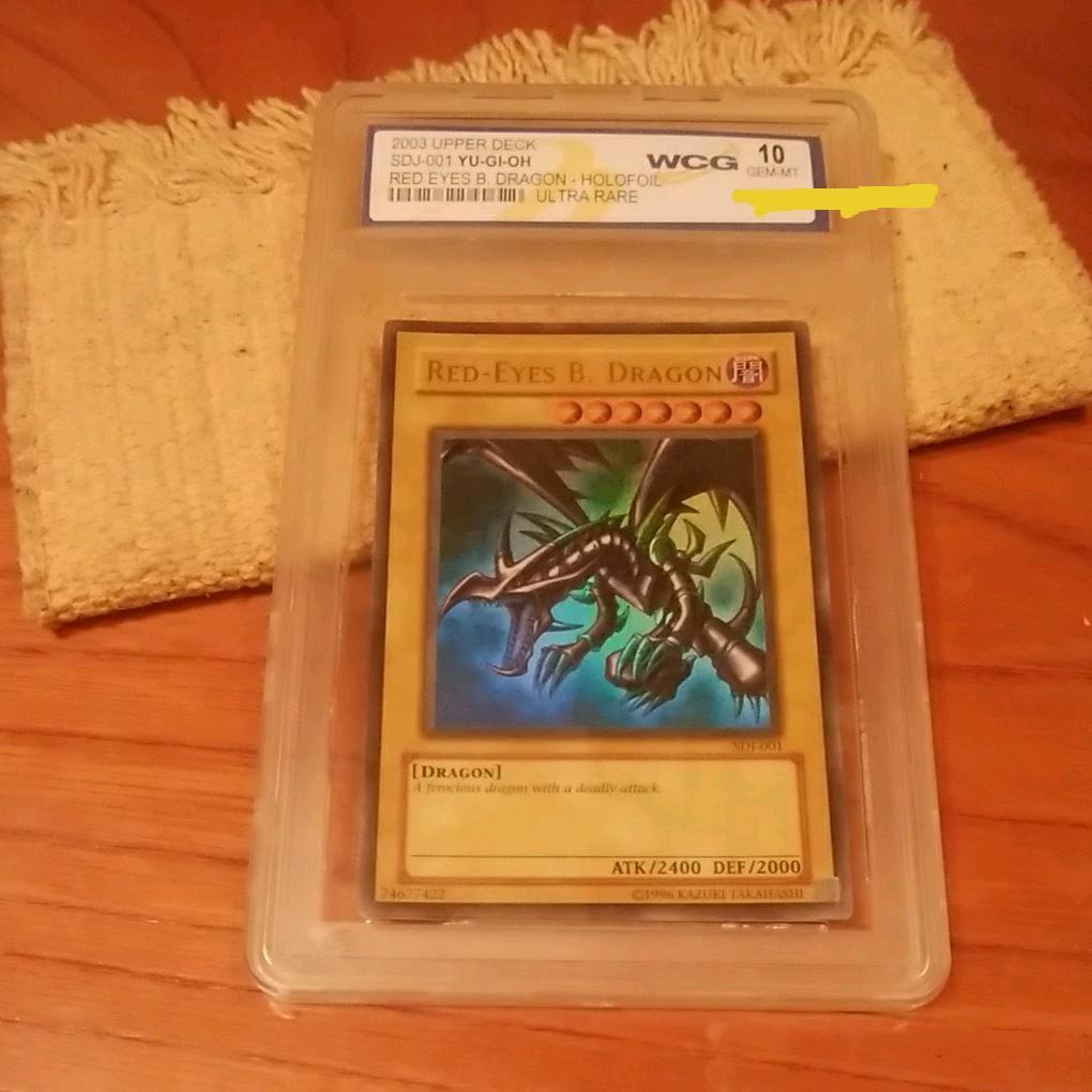 【World Coin Grading10】遊戯王 　遊戯王 真紅眼の黒竜