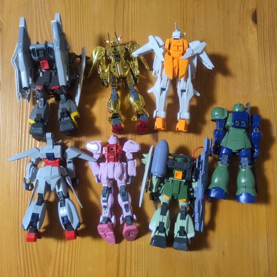 【ガンプラまとめ売り】HG(ハイグレード) ガンプラ完成品 7体セット