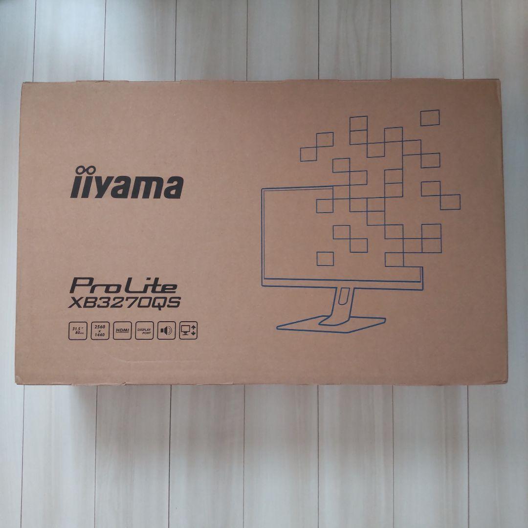 31.5インチIPS液晶 iiyama ProLite XB3270QS-B2