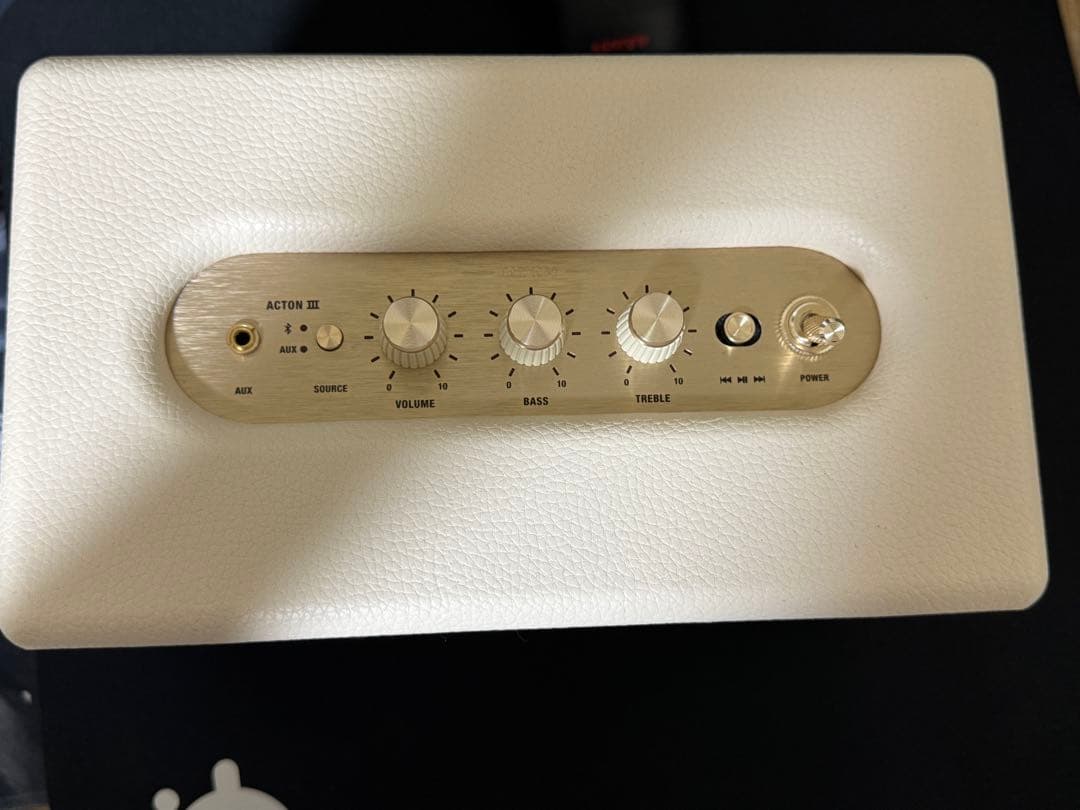 マーシャル　ACTON3 iii Bluetoothスピーカー クリーム