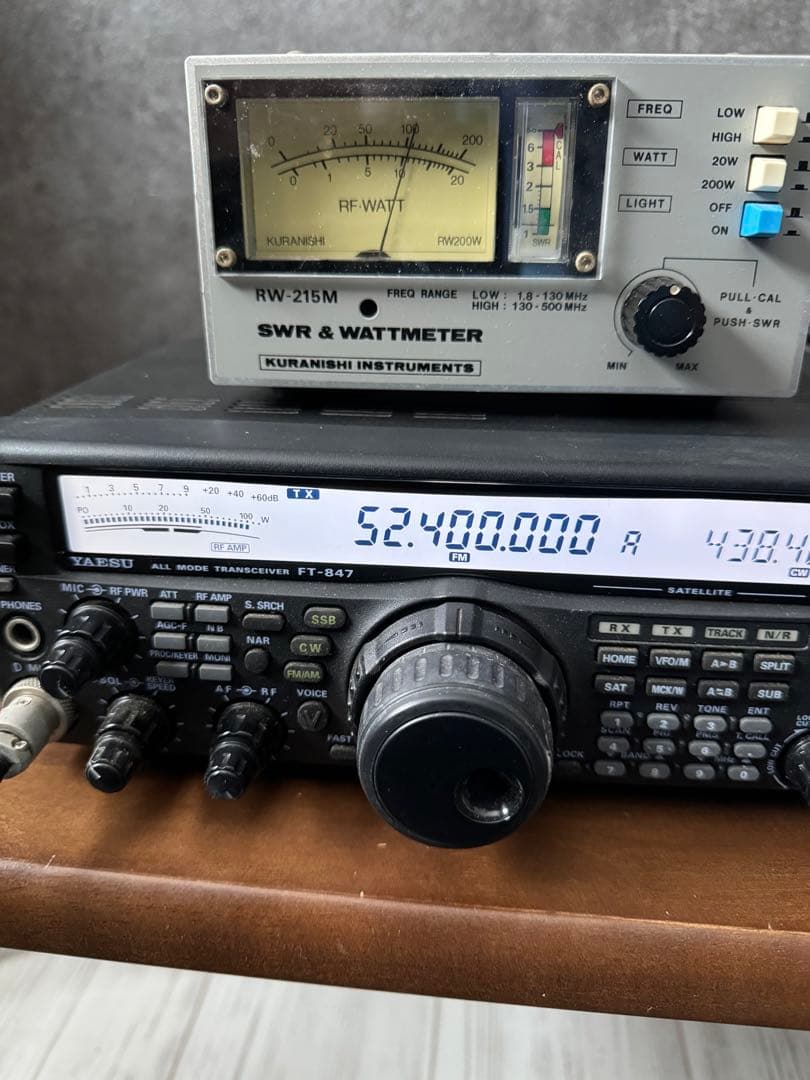 ヤエス FT-847 トランシーバー　100W機　TOMO。