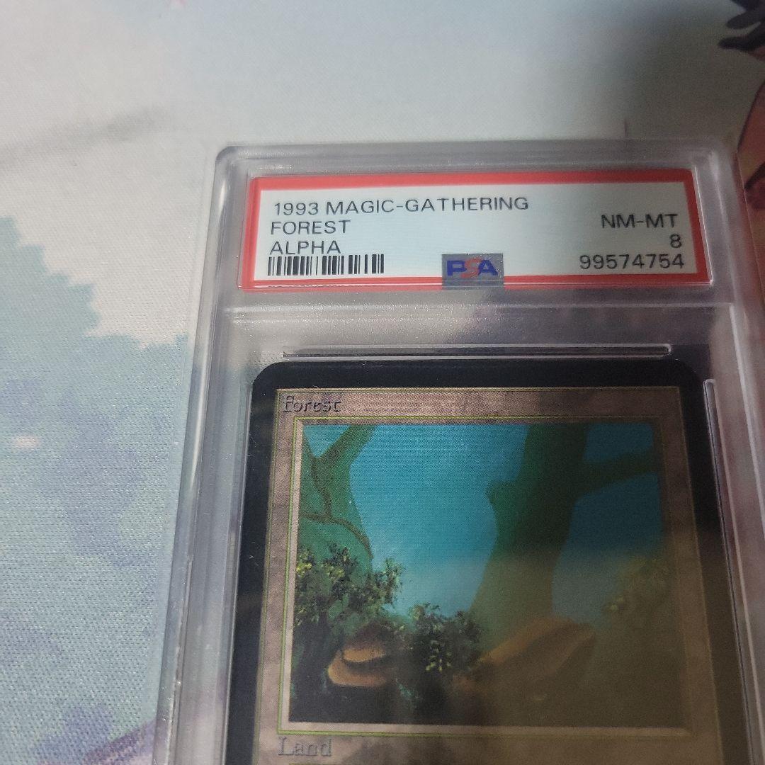 MTG 森 α PSA8