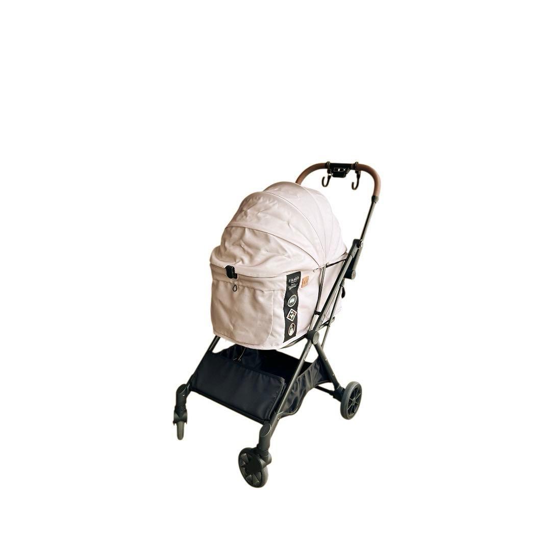 コムペット　フィカゴー　フリートゥーゴー2　ペットカート ベージュ 折りたたみ
