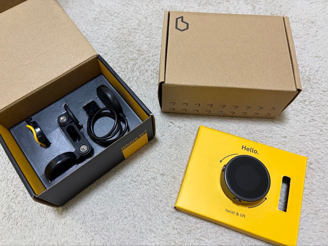 【中古】Beeline Moto ガンメタルグレー　バイク用ナビ