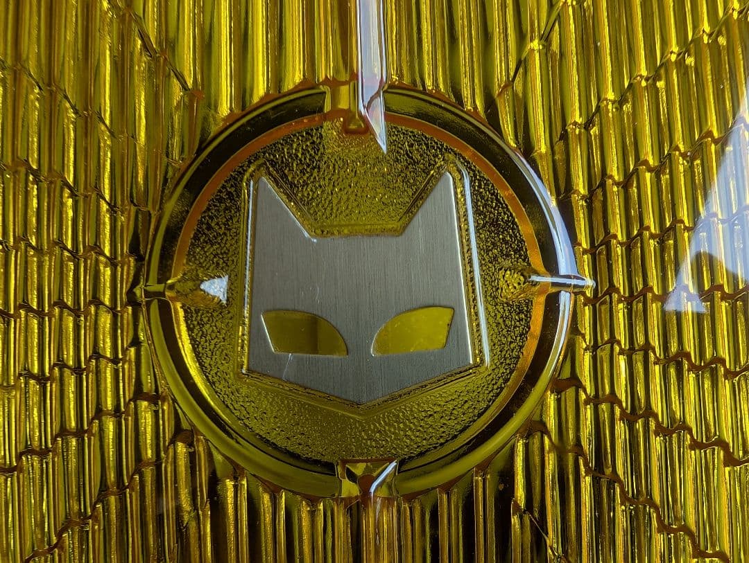 マーシャル 720 ヘッドライト イエローレンズ 金猫 リム付き キティカット