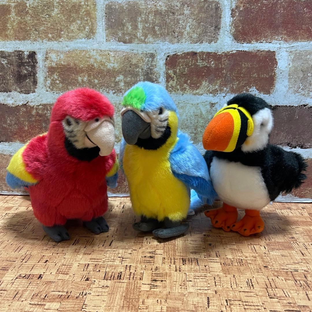 10C+1 鳥コレクションぬいぐるみ　17個セット　オマケ付き