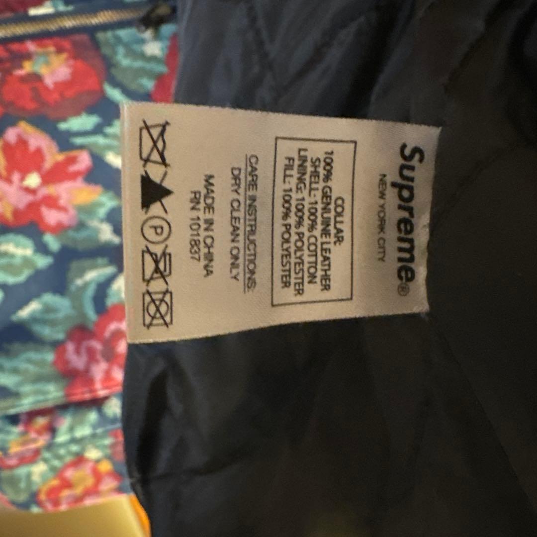 supreme Leather Collar Work Jacket Sサイズ