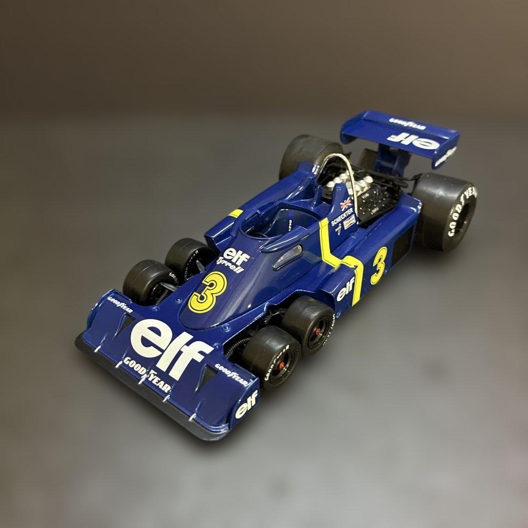 024 F1 ティレル P34 6輪車 1/24スケール ダイキャスト ミニカー