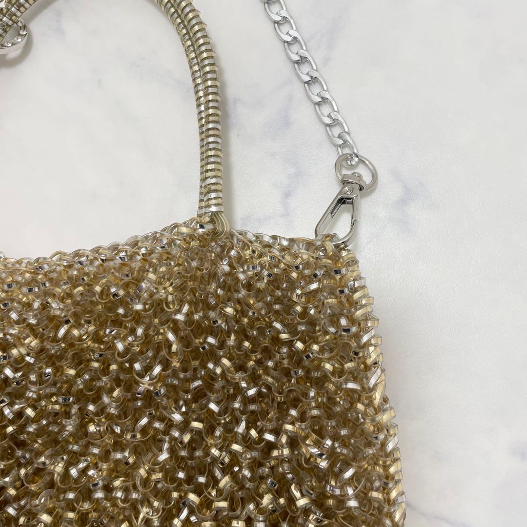 アンテプリマ　スタンダード　スクエア　ミディアム　シルバーゴールド