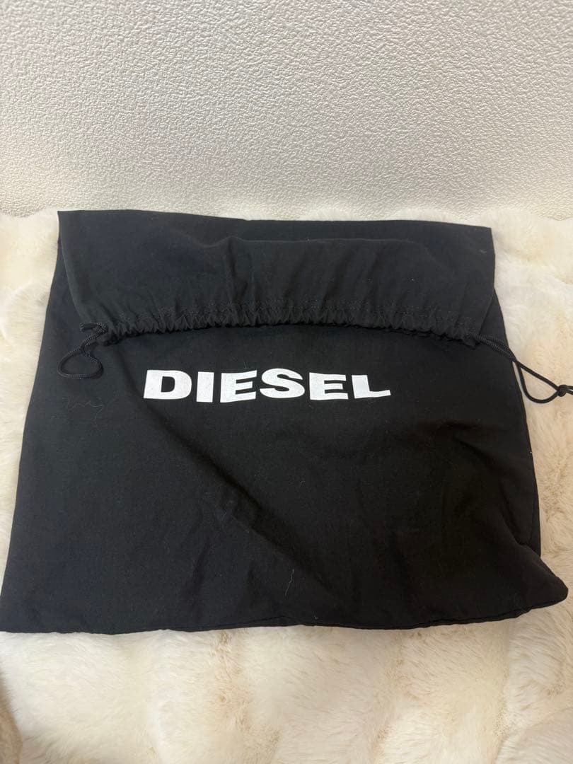 DIESEL ブラック ショルダーバッグ