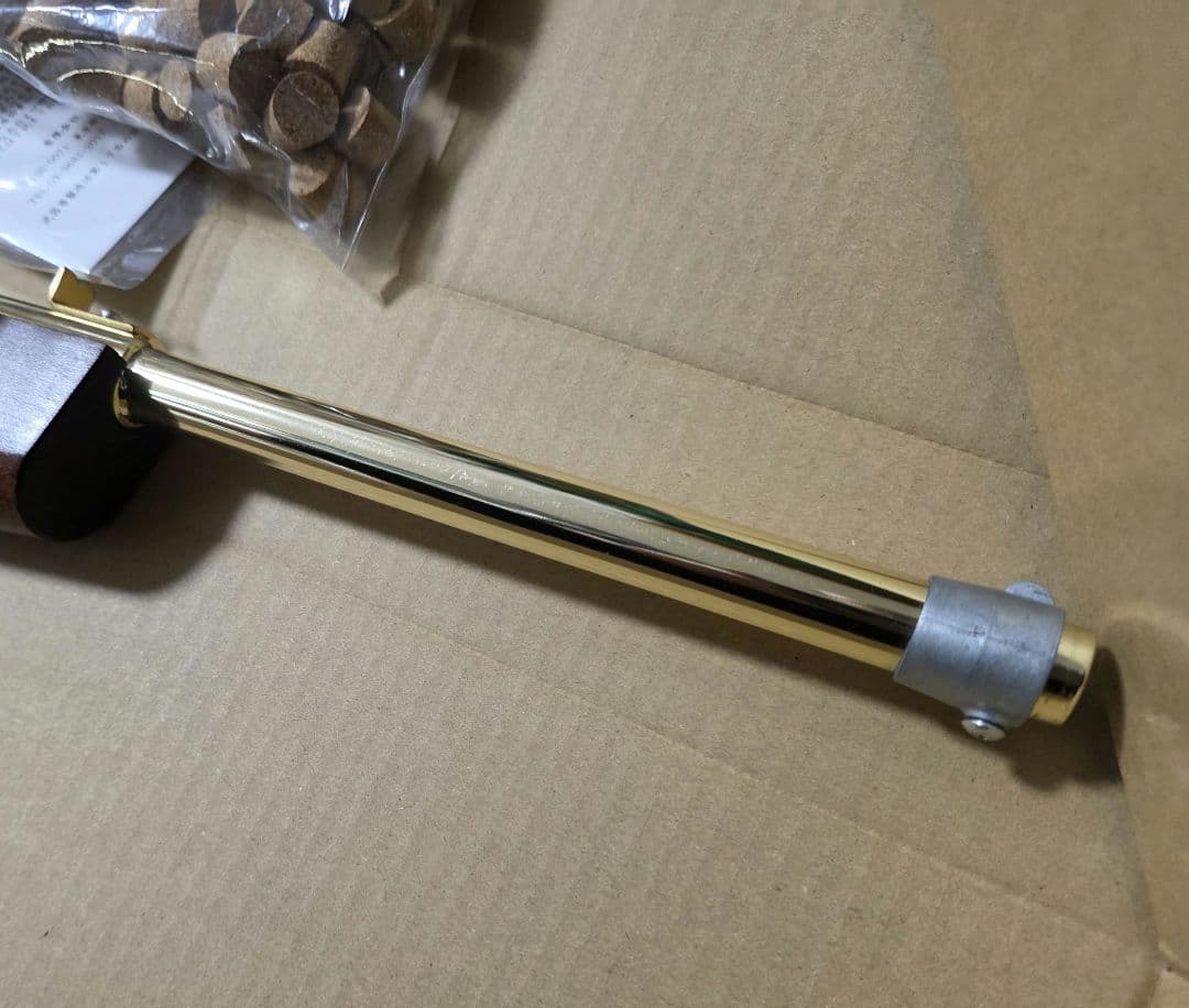 ☆未使用　ナカヤ　コルク銃　ゴールド　射的☆