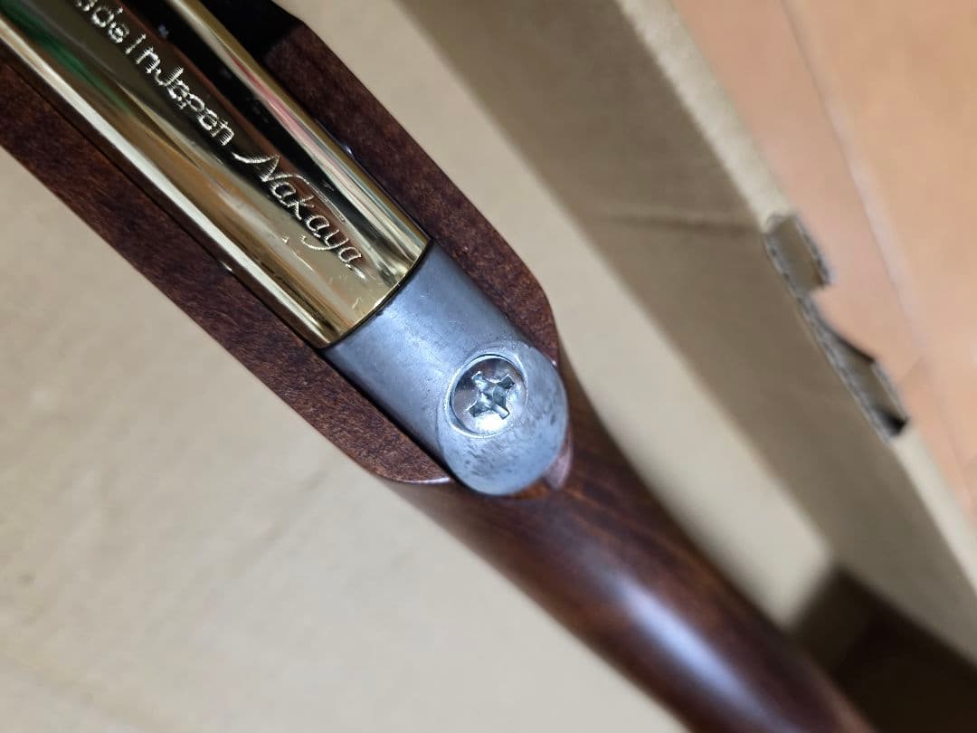 ☆未使用　ナカヤ　コルク銃　ゴールド　射的☆