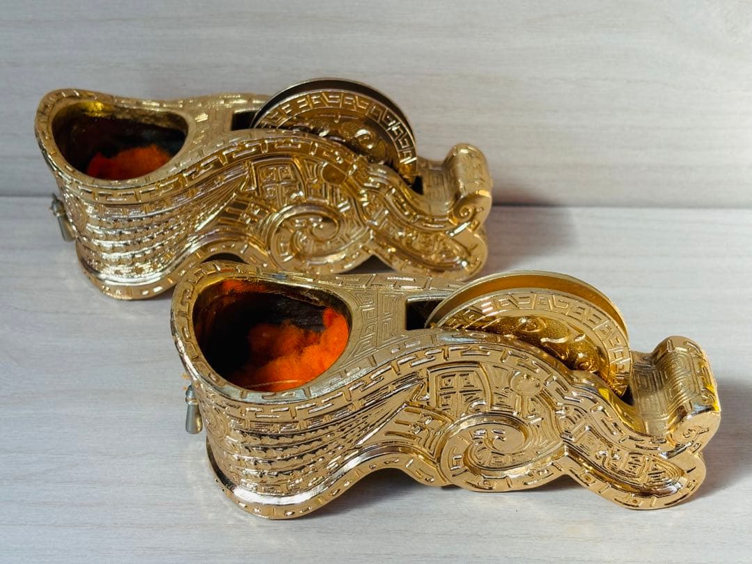 墨壺　装飾墨壺　ミニチュア　西洋墨壺　墨壷　墨坪　すみつぼ　大工道具　鉄製