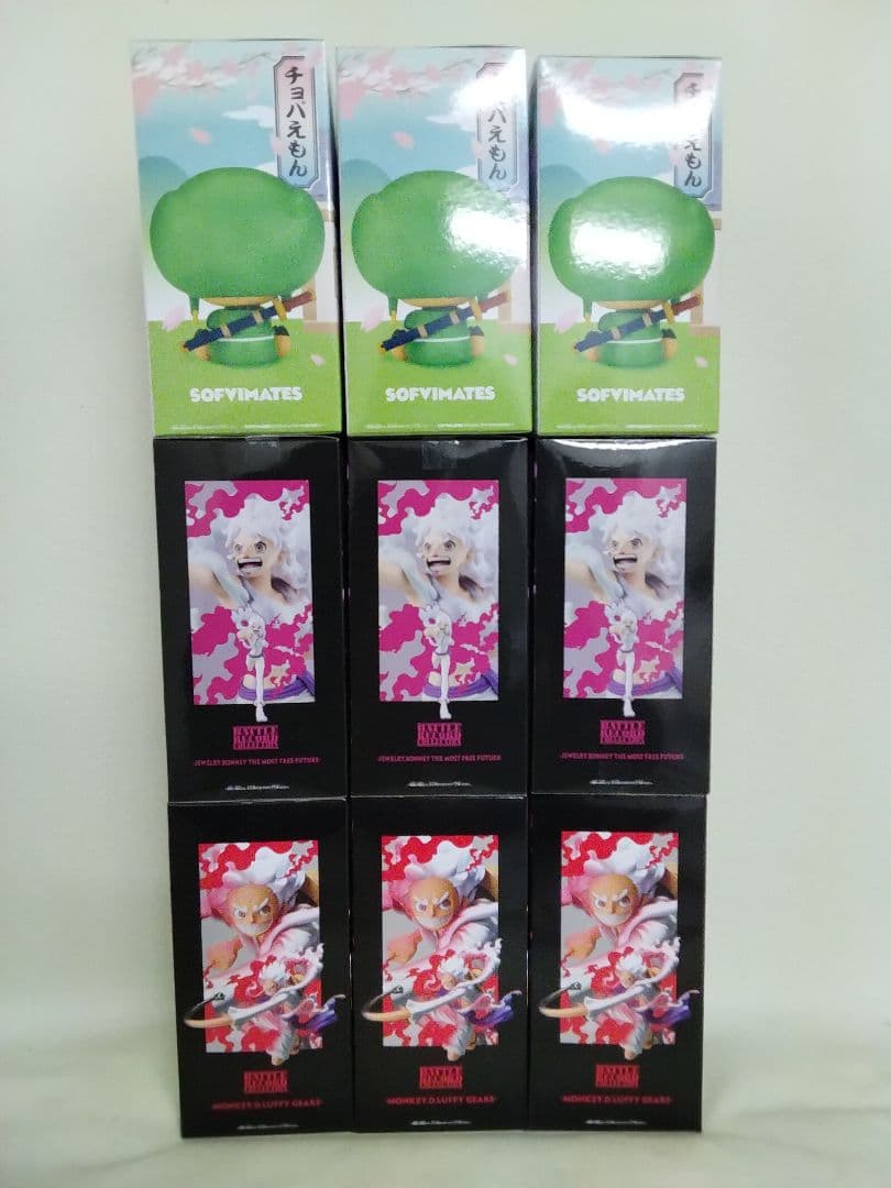 ワンピースフィギュア BATTLE RECORD他SOFVIMATES 9点