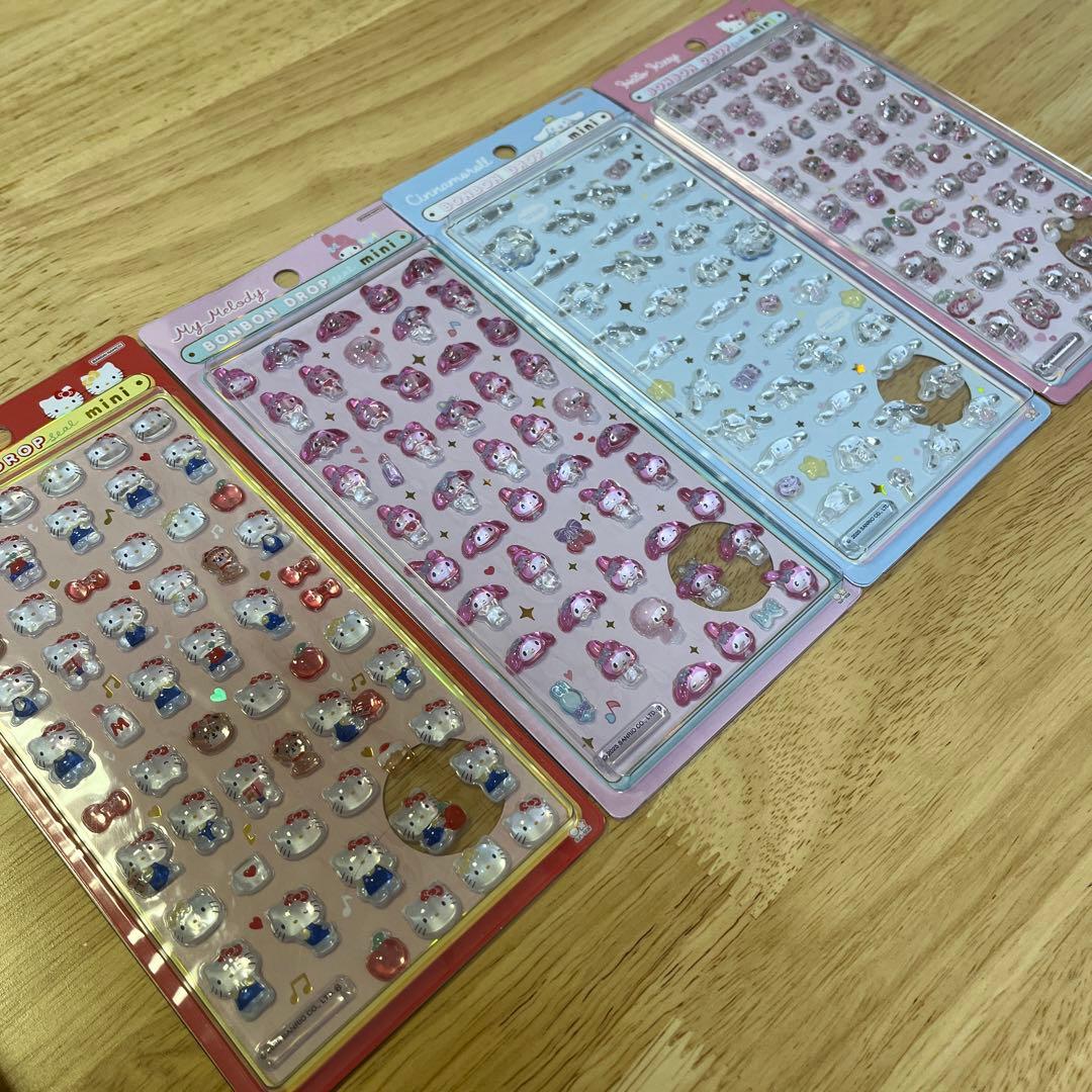 ボンボンドロップ サンリオ他 正規品シールまとめ売り