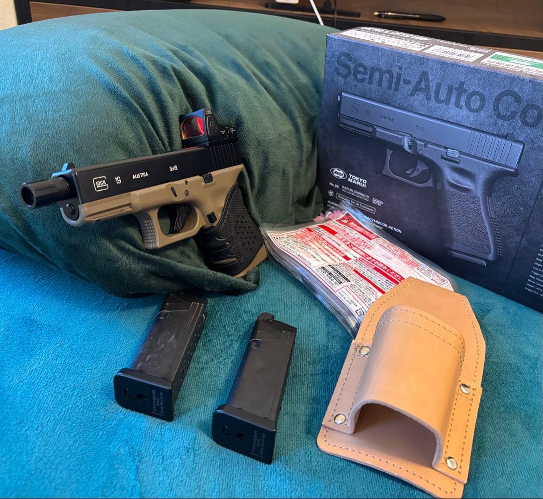 【カスタム済】東京マルイ Glock19 Gen3 ＋マイクロプロサイト付属