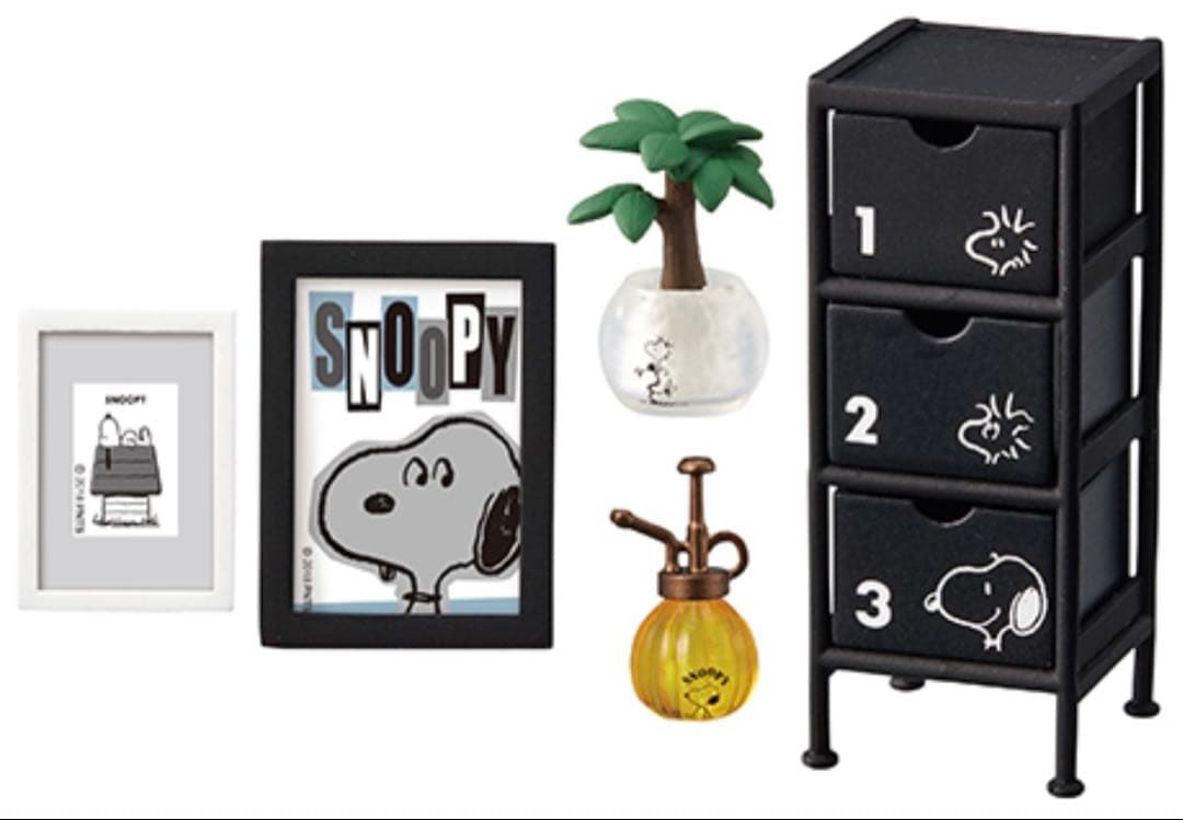 SNOOPY's MONO ROOM リーメント スヌーピー 全8種箱あり