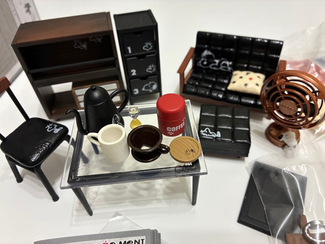 SNOOPY's MONO ROOM リーメント スヌーピー 全8種箱あり