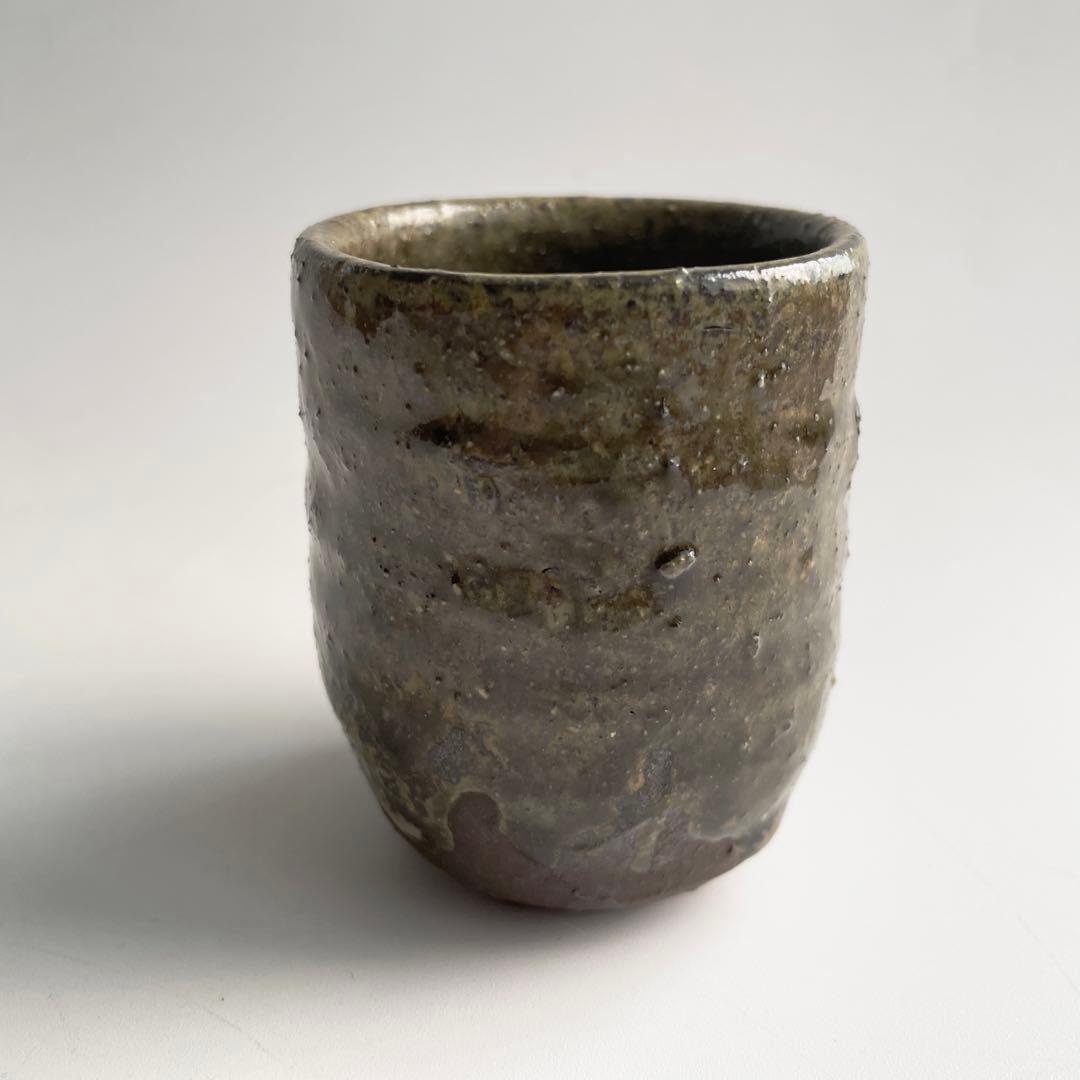 陶芸家　國吉清尚　ぐい呑　酒器　酒杯　筒杯　湯呑　識箱　沖縄　琉球