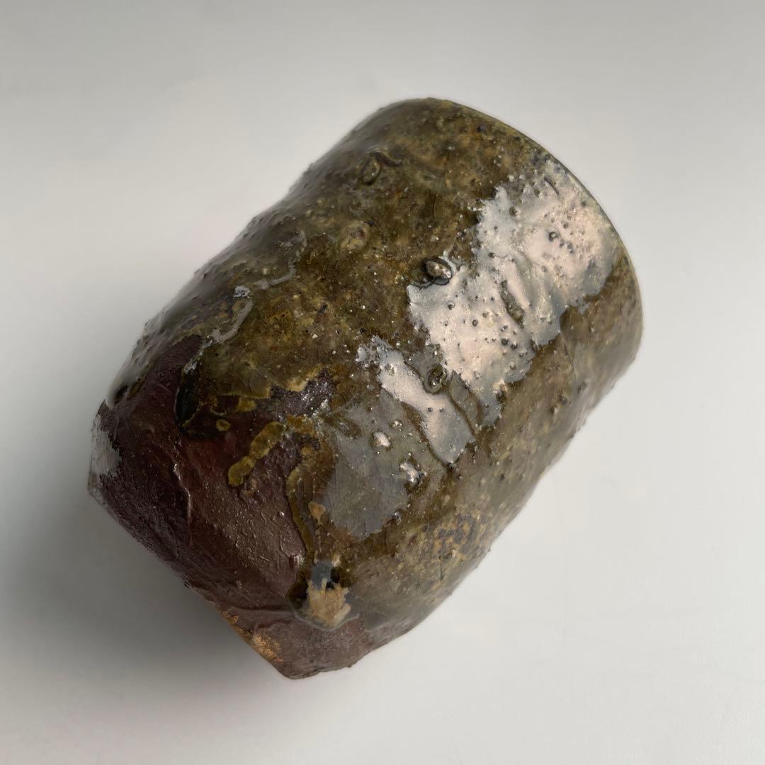 陶芸家　國吉清尚　ぐい呑　酒器　酒杯　筒杯　湯呑　識箱　沖縄　琉球