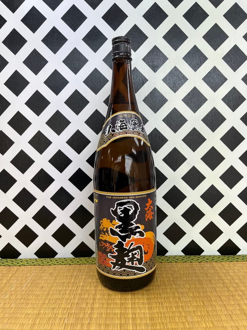 大海酒造セット 一番雫 大海 大海黒麹 1800ml 6本組 本格焼酎 芋焼酎